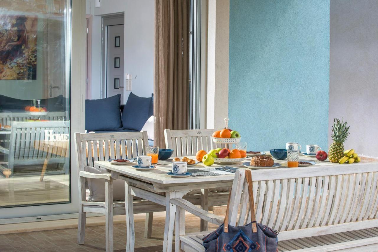 Dione Villa Kokkinos Pyrgos Exterior foto